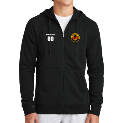 Player Name/Number Fleece Hooded Full-Zip  Thumbnail